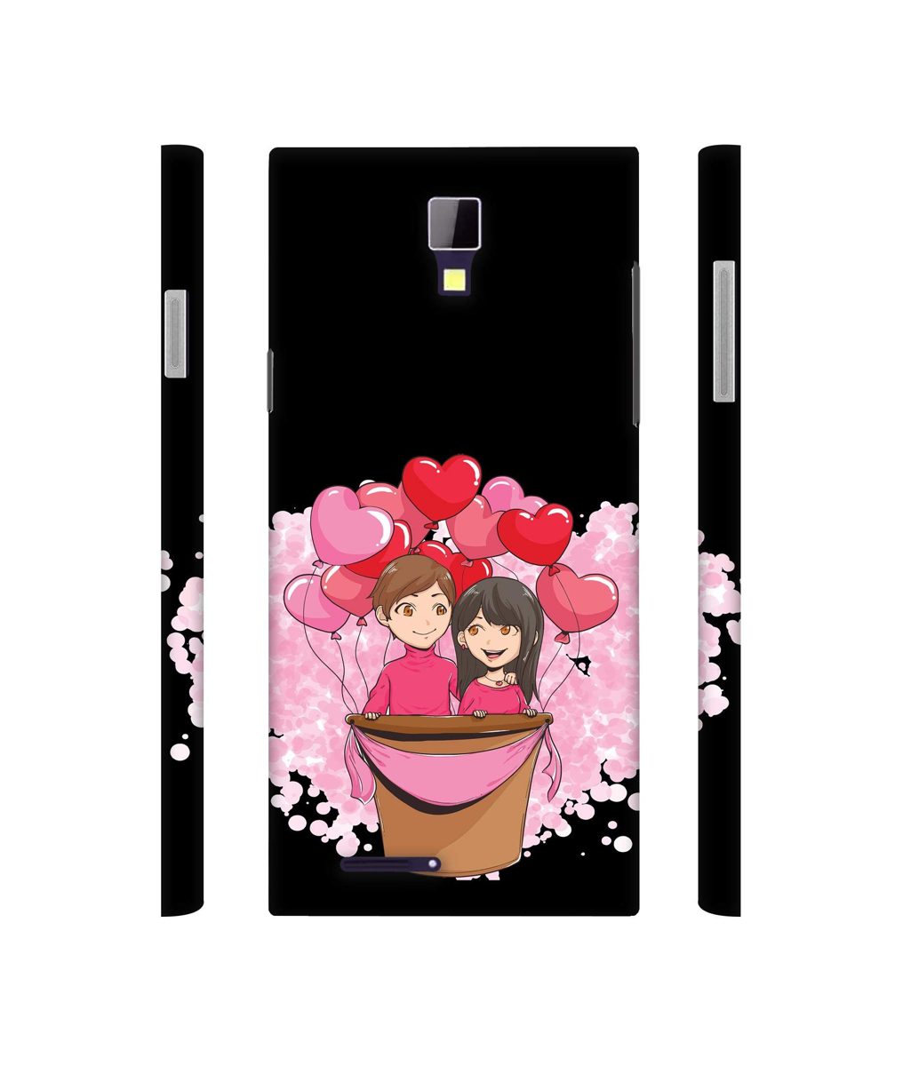 Amazon Brand - Solimo Designer Boy and Girl 3D Printed Hard Back Case Mobile Cover for Micromax Canvas Xpress A99