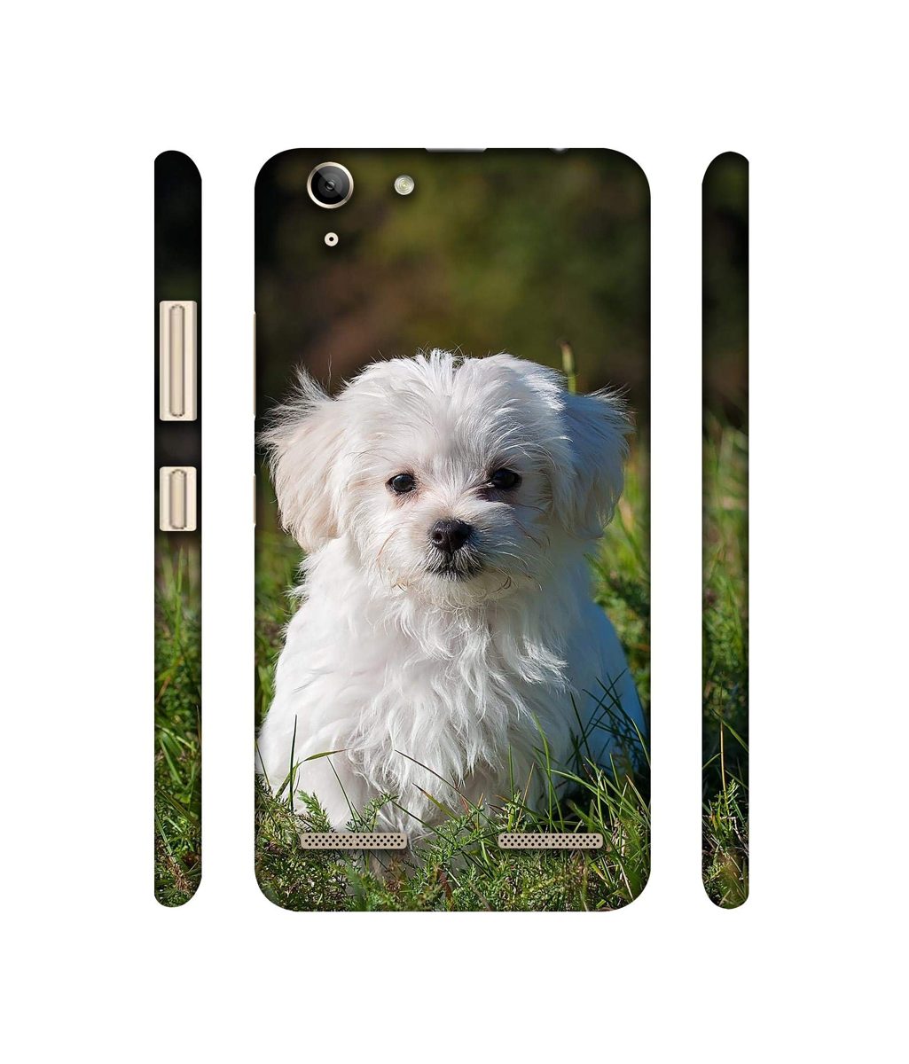 Amazon Brand - Solimo Designer White Dog 3D Printed Hard Back Case Mobile Cover for Lenovo Vibe K5 Plus