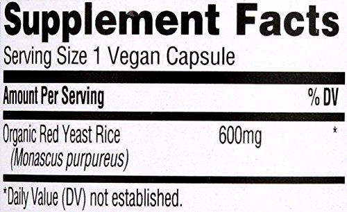 Whole Foods Market, Red Yeast Rice 600mg, 120 CT