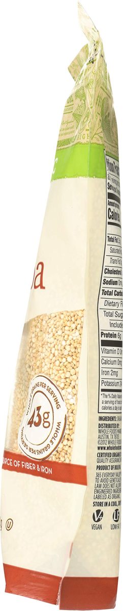 365 Everyday Value, Organic White Quinoa, 16 oz