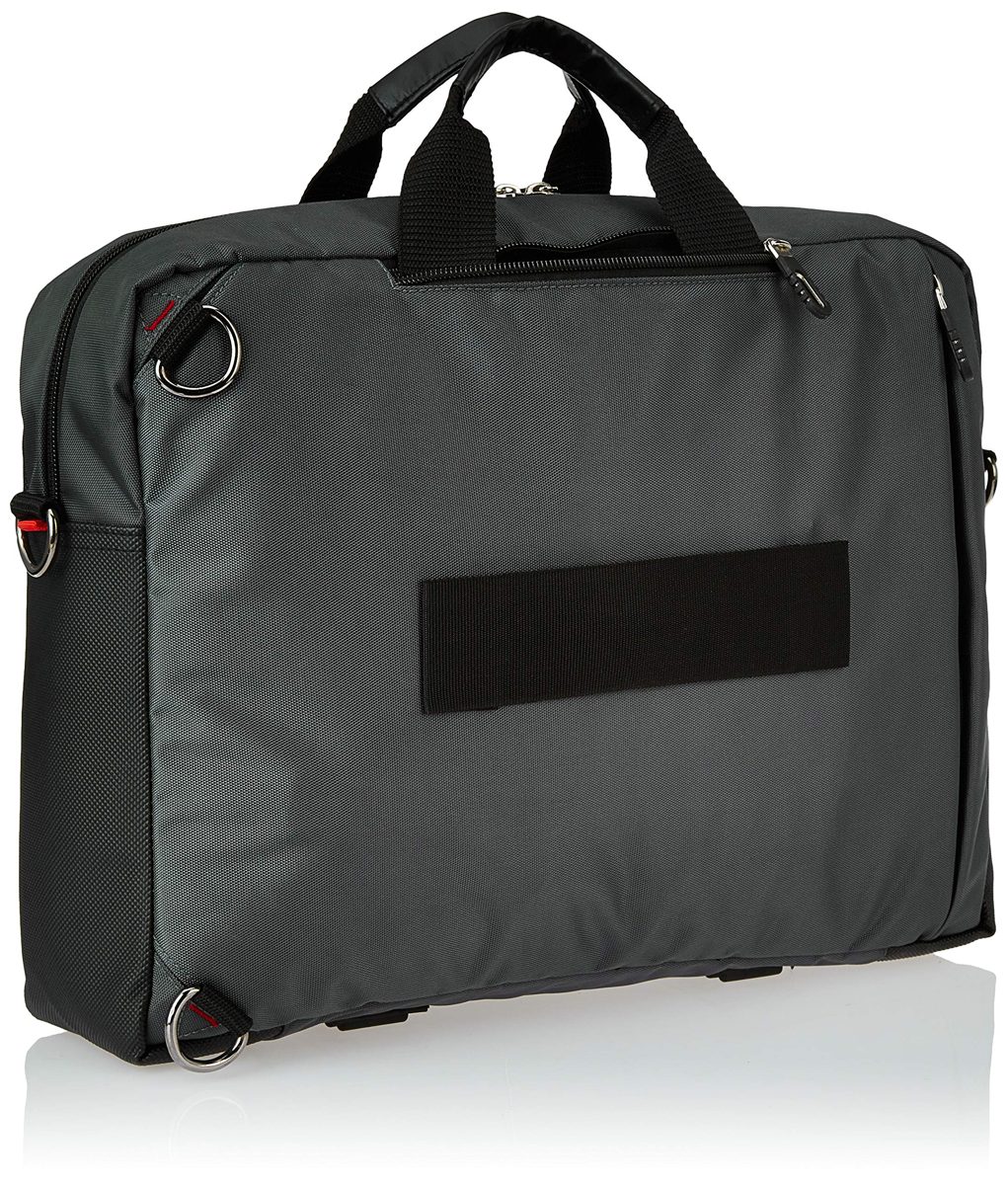 Amazon Brand - Solimo 3 in 1 Messenger Bag (Grey)