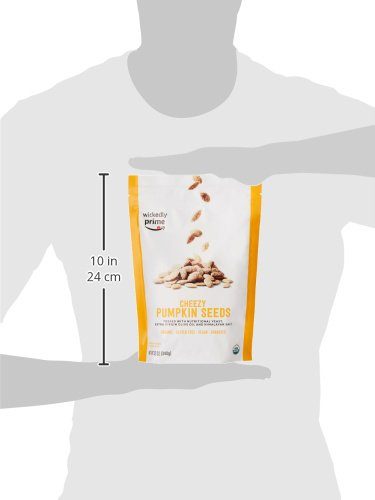 Wickedly Prime Organic Sprouted Pumpkin Seeds, Cheezy, 12 Ounce