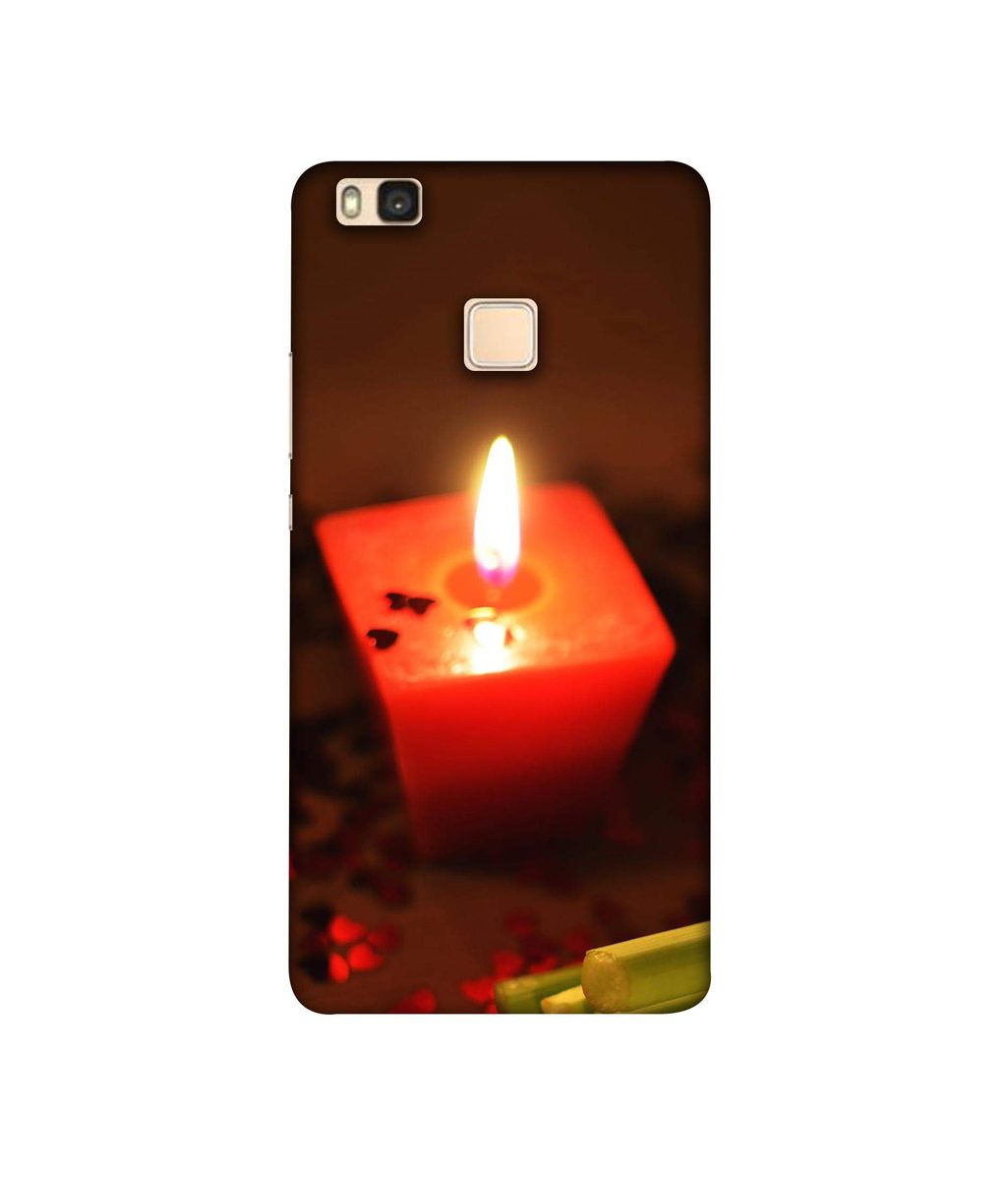 Amazon Brand - Solimo Designer Candle Light 3D Printed Hard Back Case Mobile Cover for Huawei P9 lite