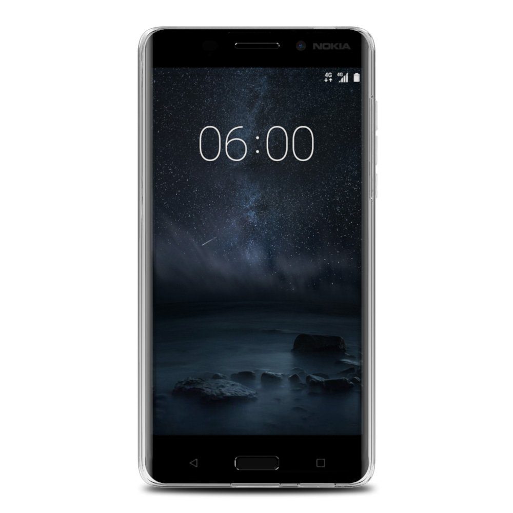 Amazon Brand - Solimo Nokia 6 Mobile Cover (Soft & Flexible Back case), Transparent