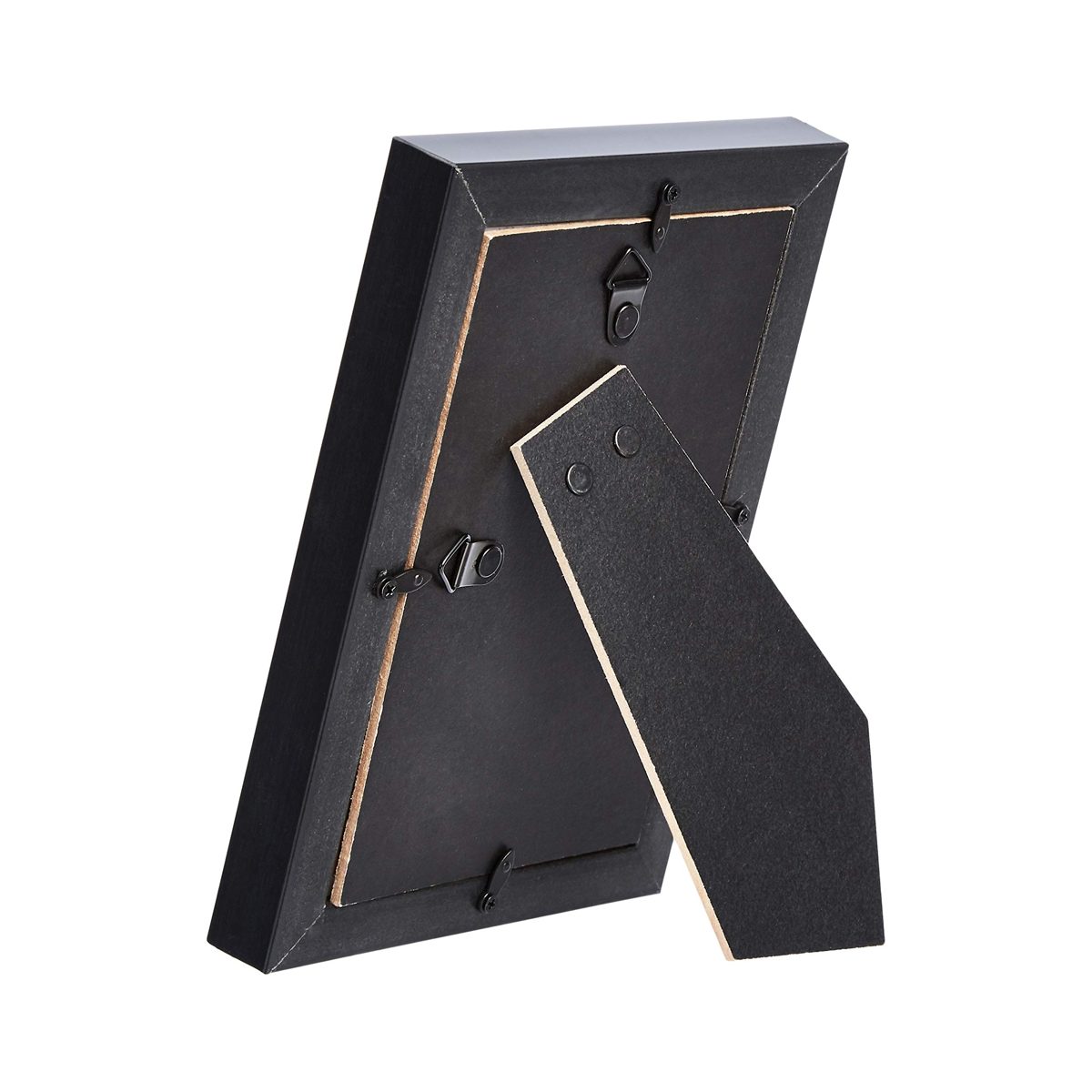 Amazon Basics Picture Frame, 3.9 x 5.9 inches (10 x 15 cm), Black, Set