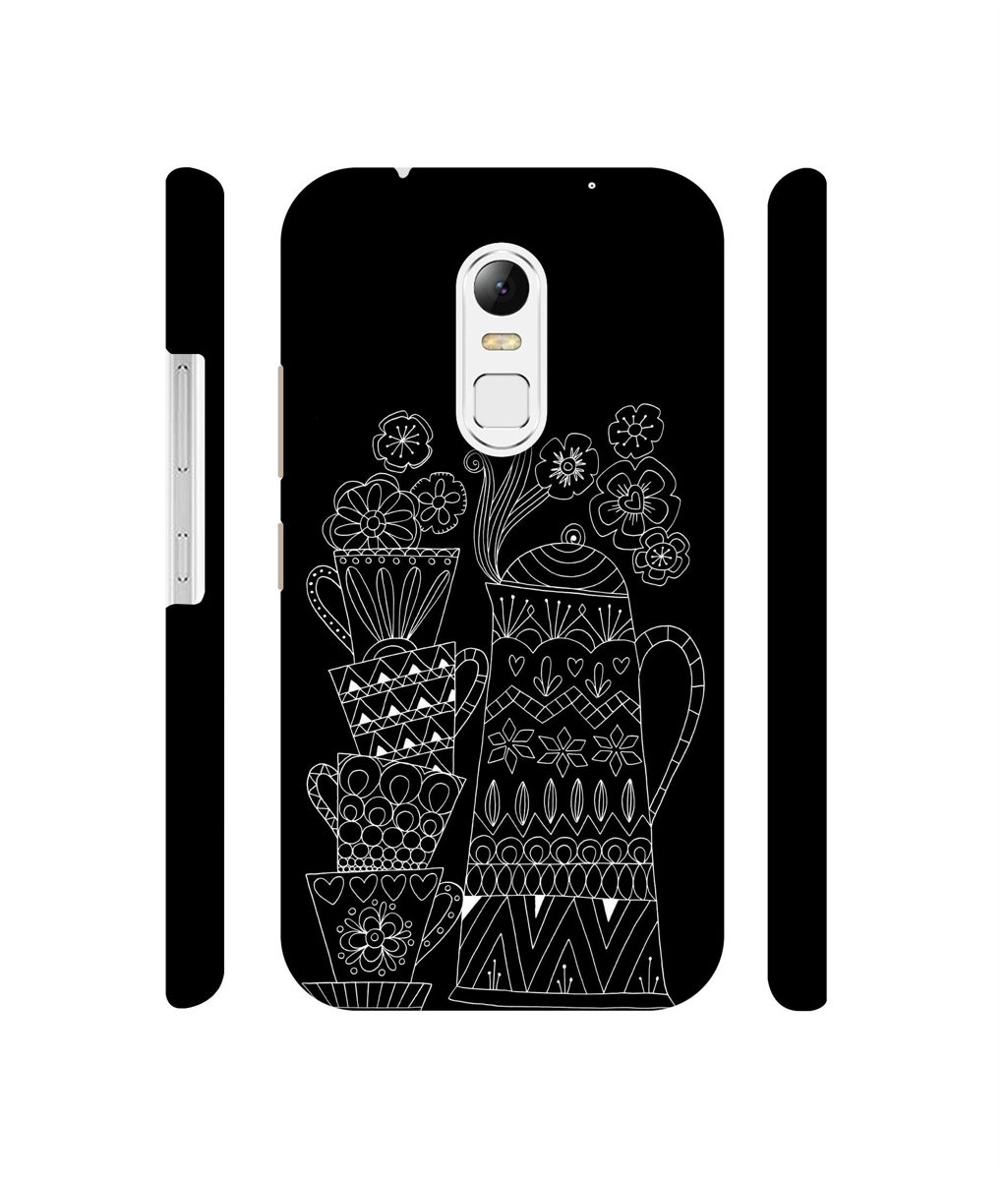 Amazon Brand - Solimo Designer Cups and Tea Pot 3D Printed Hard Back Case Mobile Cover for Lenovo Vibe X3