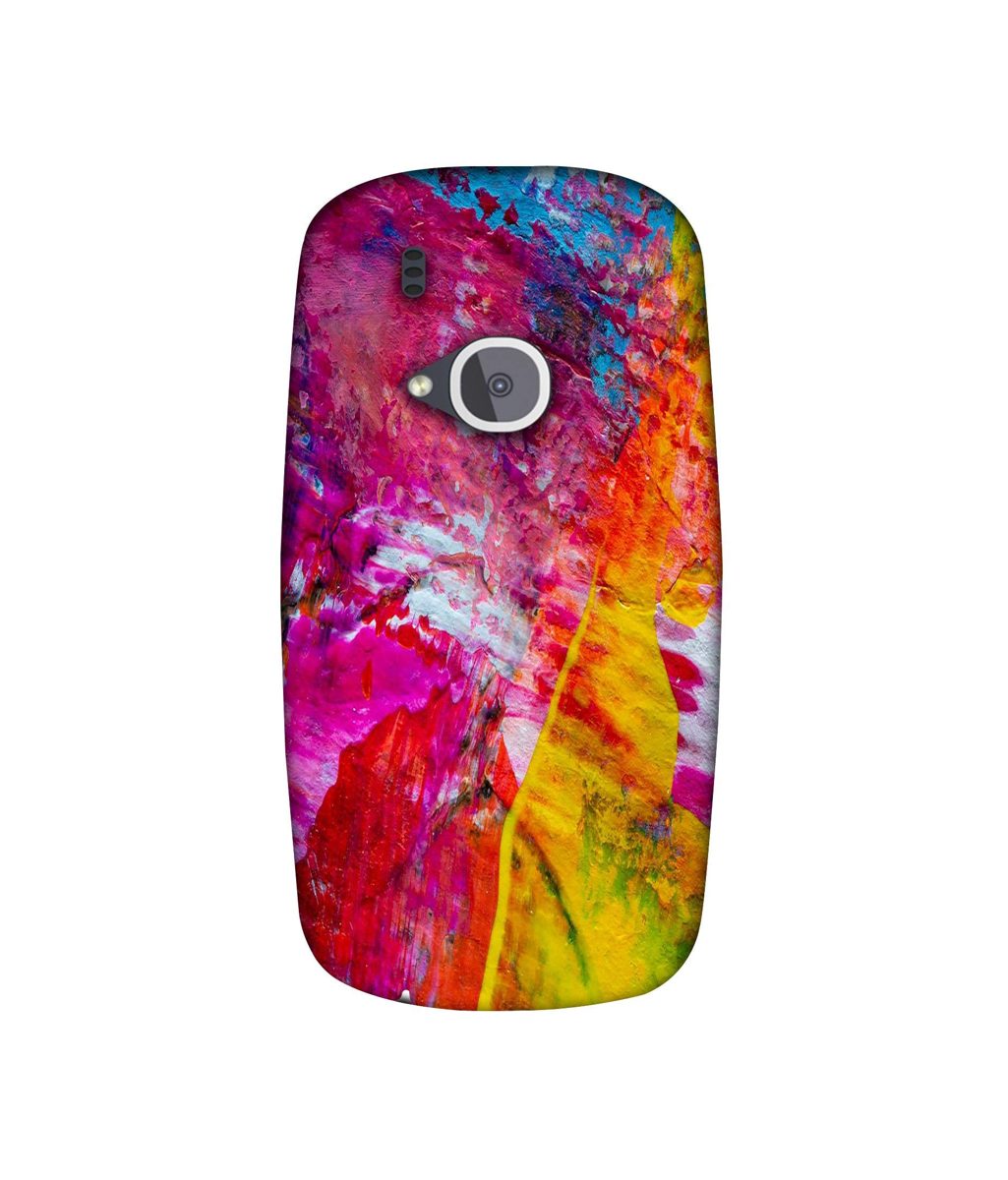 Amazon Brand - Solimo Designer Multicolour Texture 3D Printed Hard Back Case Mobile Cover for Nokia 3310