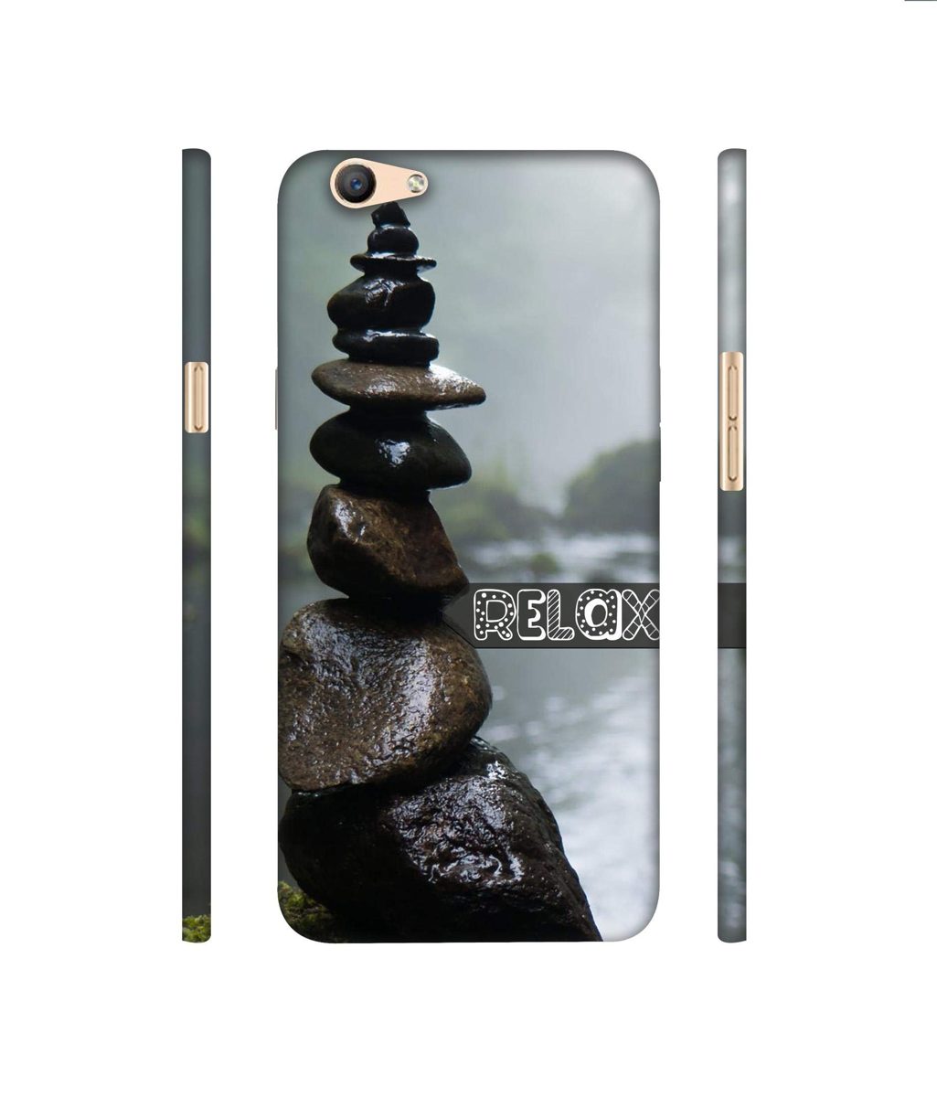 Amazon Brand - Solimo Designer Relax 3D Printed Hard Back Case Mobile Cover for Oppo F1s