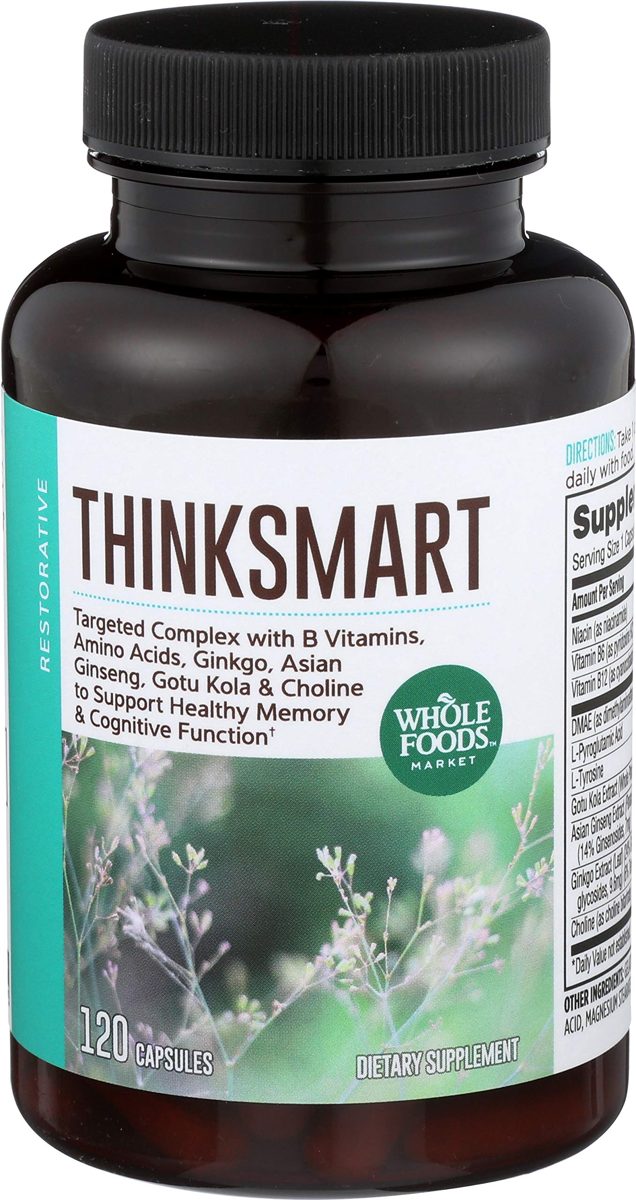 Whole Foods Market, ThinkSmart, 120 ct