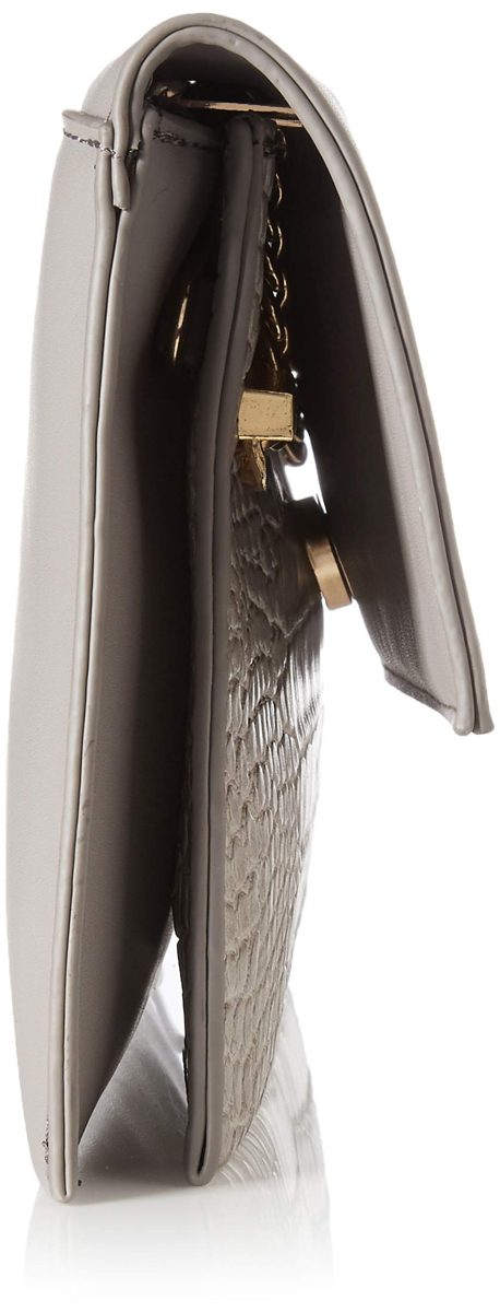 Flavia Women's Clutch (Grey)