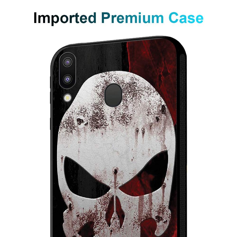 Amazon Brand - Solimo Designer Skull Printed Hard Back Case Mobile Cover for Samsung Galaxy M20 (D1158)