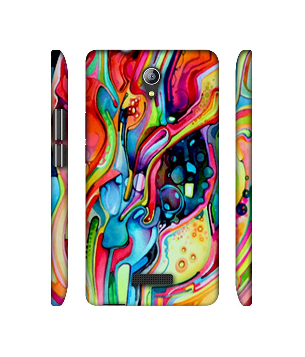 Amazon Brand - Solimo Designer Multicolor Drop 3D Printed Hard Back Case Mobile Cover for Micromax Canvas Pace 4G Q416