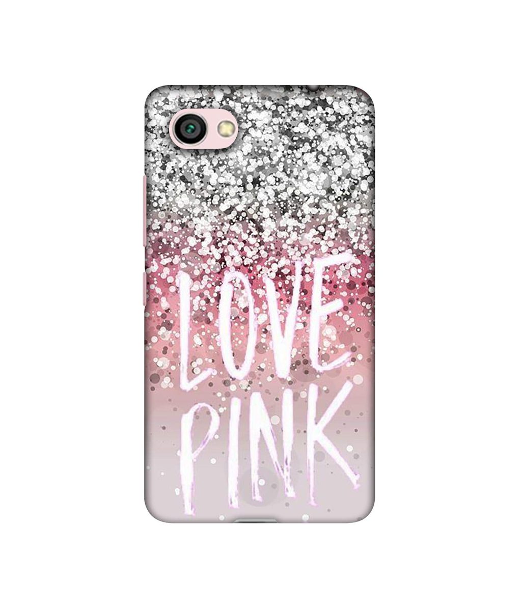 Amazon Brand - Solimo Designer Love Pink 3D Printed Hard Back Case Mobile Cover for Xiaomi Redmi Y1 Lite