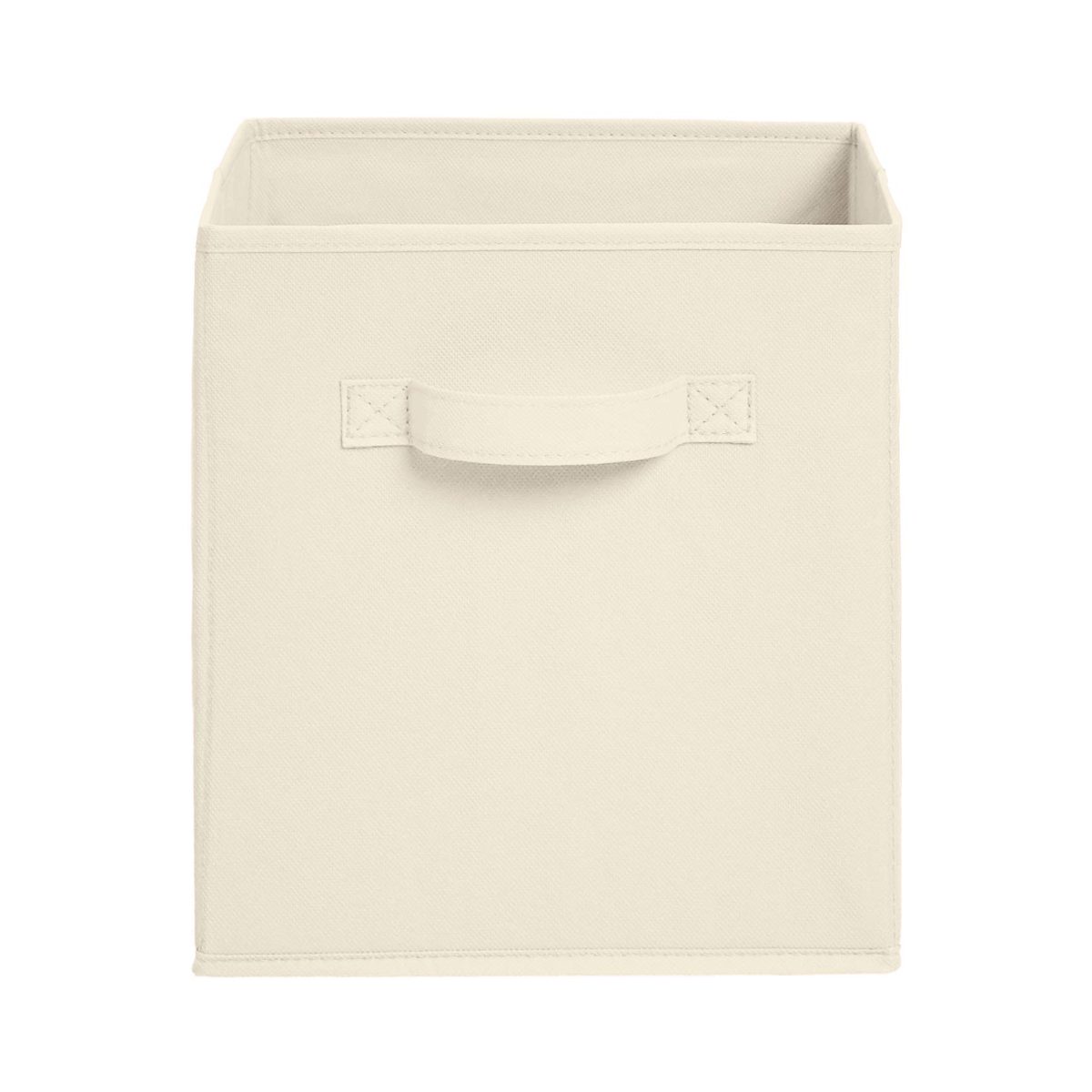 Amazon Brand - Solimo Foldable Storage Cubes, Set of 3, Beige