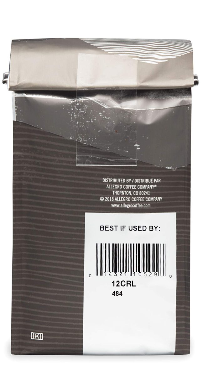Allegro Coffee Costa Rica Whole Bean Coffee, 12 oz