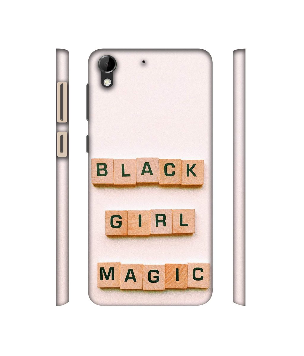 Amazon Brand - Solimo Designer Black Girl Magic 3D Printed Hard Back Case Mobile Cover for HTC Desire 728G