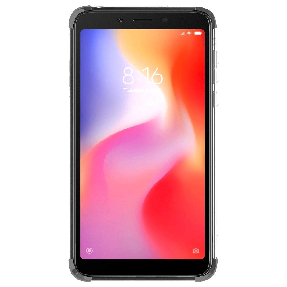 Amazon Brand - Solimo Mobile Cover (Soft & Flexible Back Case) for Redmi 6A (Transparent)