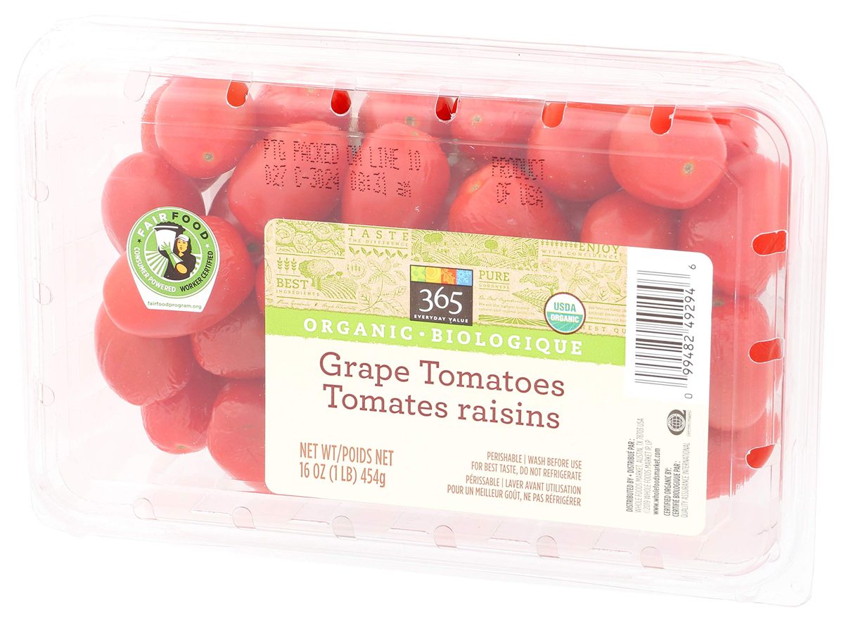 365 EVERYDAY VALUE Organic Grape Tomatoes 16oz, 16 OZ