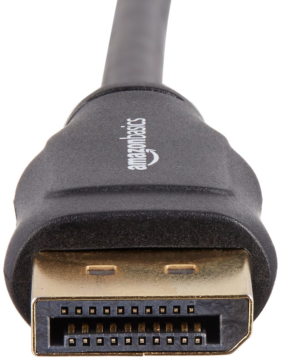 AmazonBasics DisplayPort to DisplayPort Cable - 6 Feet