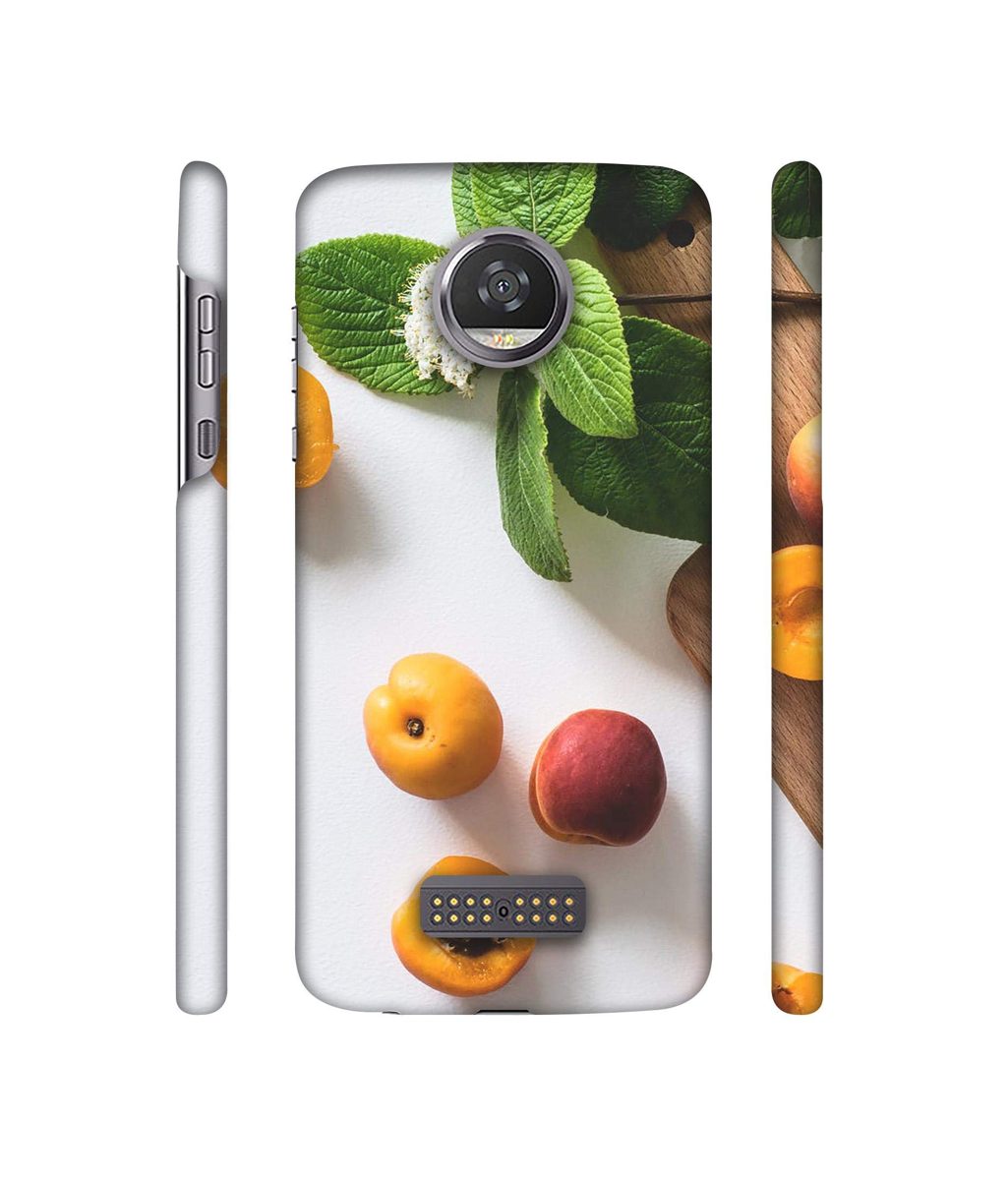 Amazon Brand - Solimo Designer Peal Fruit 3D Printed Hard Back Case Mobile Cover for Moto Z2 Play