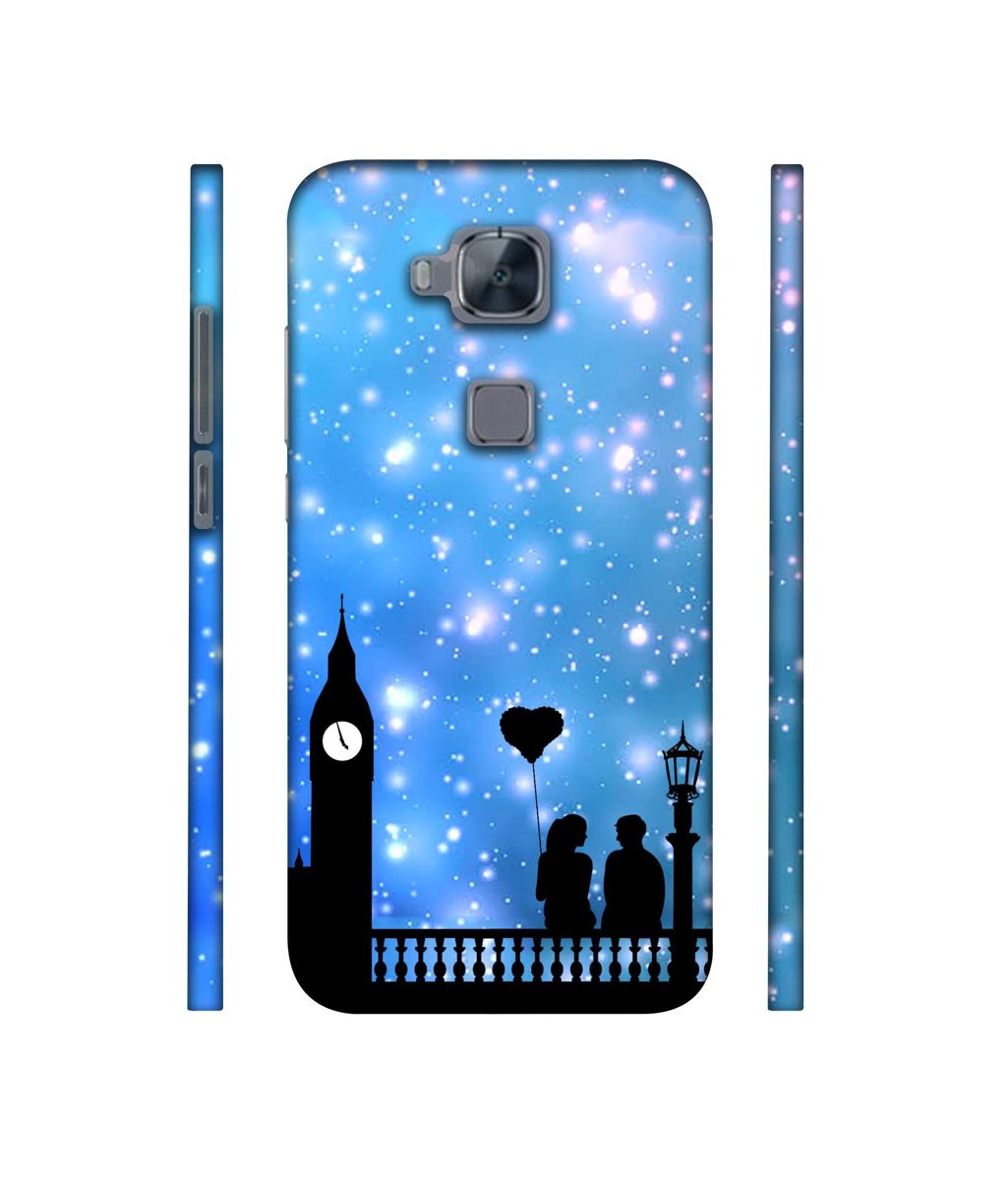 Amazon Brand - Solimo Designer Love Couple Vector 3D Printed Hard Back Case Mobile Cover for Huawei G8