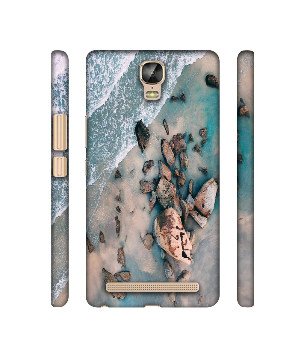 Amazon Brand - Solimo Designer Beach Side 3D Printed Hard Back Case Mobile Cover for Gionee Marathon M5 Plus