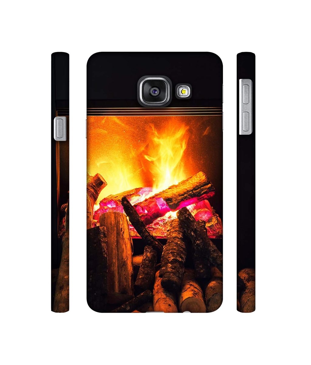 Amazon Brand - Solimo Designer Born Fire 3D Printed Hard Back Case Mobile Cover for Samsung Galaxy A3 (2016)