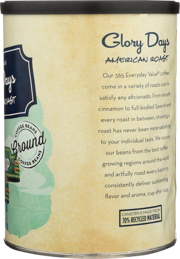 365 EVERYDAY VALUE Glory Days American Roast Coffee, 10 OZ