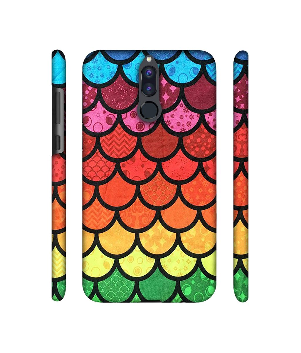 Amazon Brand - Solimo Designer Multicolor Pattern 3D Printed Hard Back Case Mobile Cover for Huawei Honor 9i
