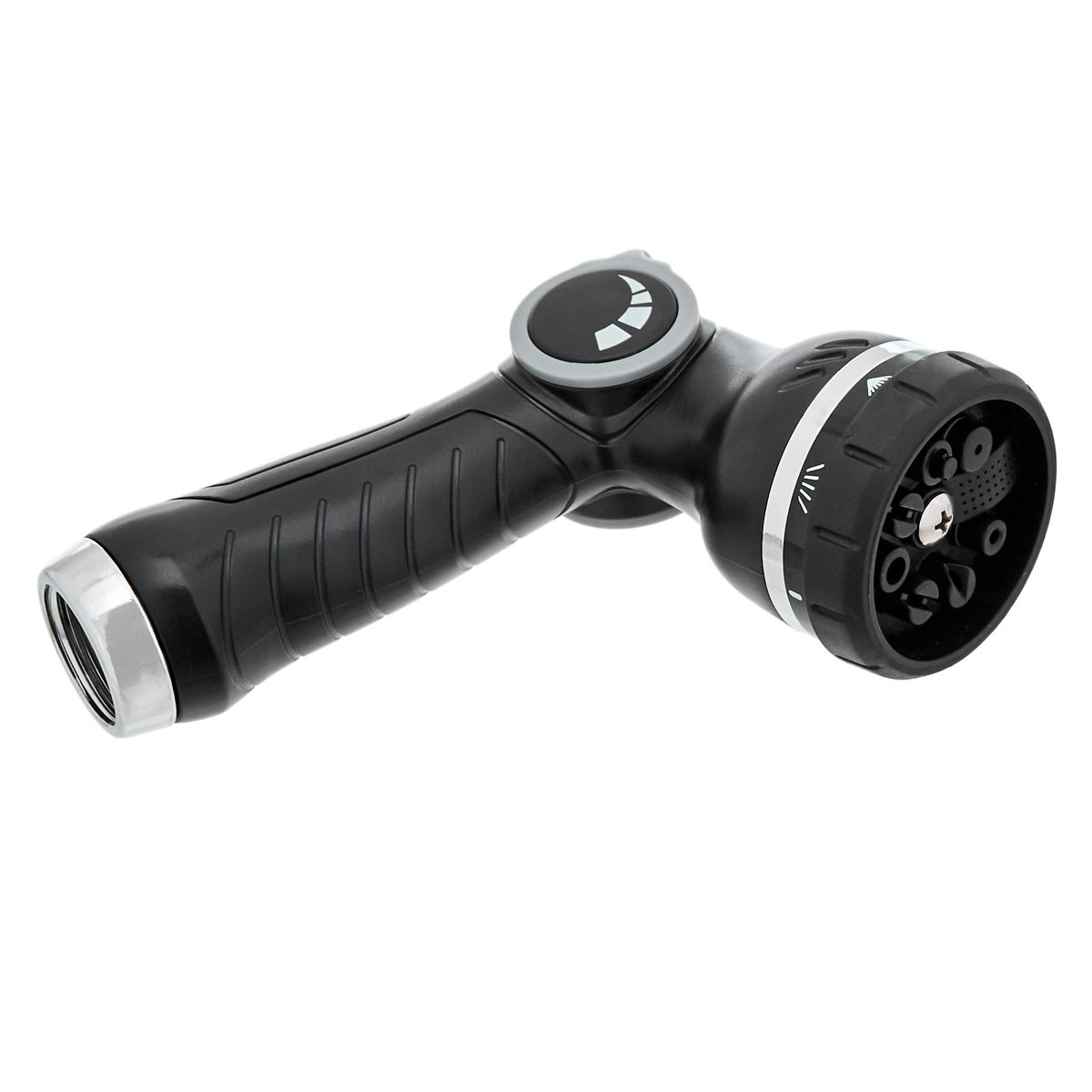 AmazonBasics Garden Tool Collection - 8-Pattern Thumb Control Nozzle