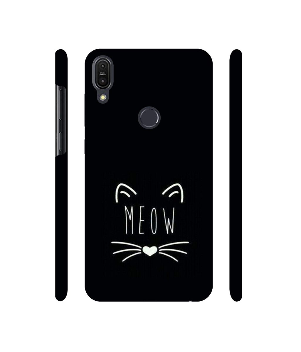 Amazon Brand - Solimo Designer Meow 3D Printed Hard Back Case Mobile Cover for Asus Zenfone Max Pro M1 ZB601KL