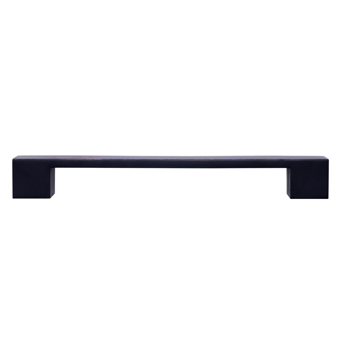 AmazonBasics Short Modern Cabinet Handle, 8.94" Length (7.56" Hole Center), Oil Rubbed Bronze, 10-Pack
