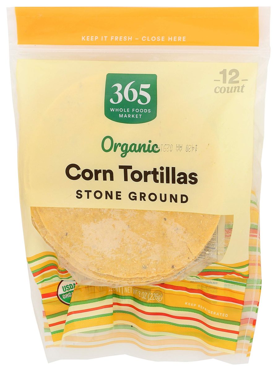 365 EVERYDAY VALUE Organic Stone Ground Corn Tortilla, 8 OZ