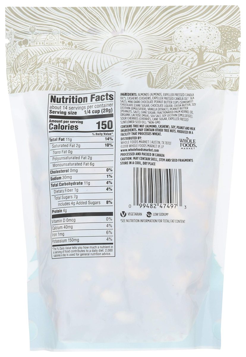 365 Everyday Value, Midnight Double Feature Trail Mix, 14 oz