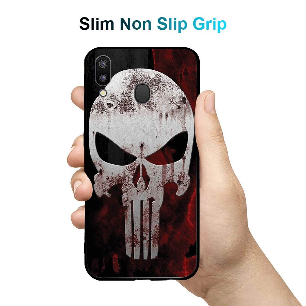 Amazon Brand - Solimo Designer Skull Printed Hard Back Case Mobile Cover for Samsung Galaxy M20 (D1158)