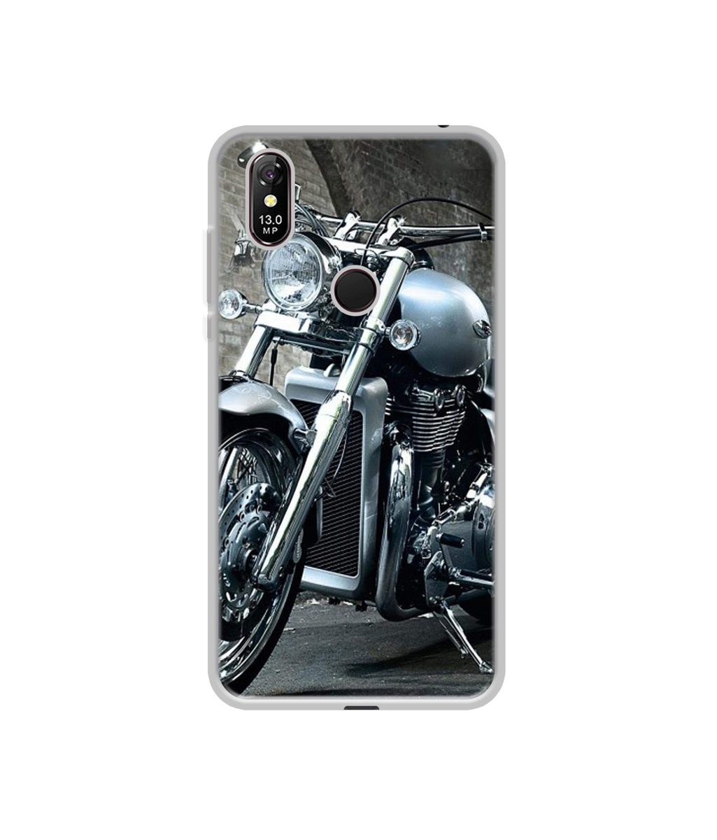 Amazon Brand - Solimo Designer Motorcycle UV Printed Soft Back Case Mobile Cover for Coolpad Cool 3 Plus