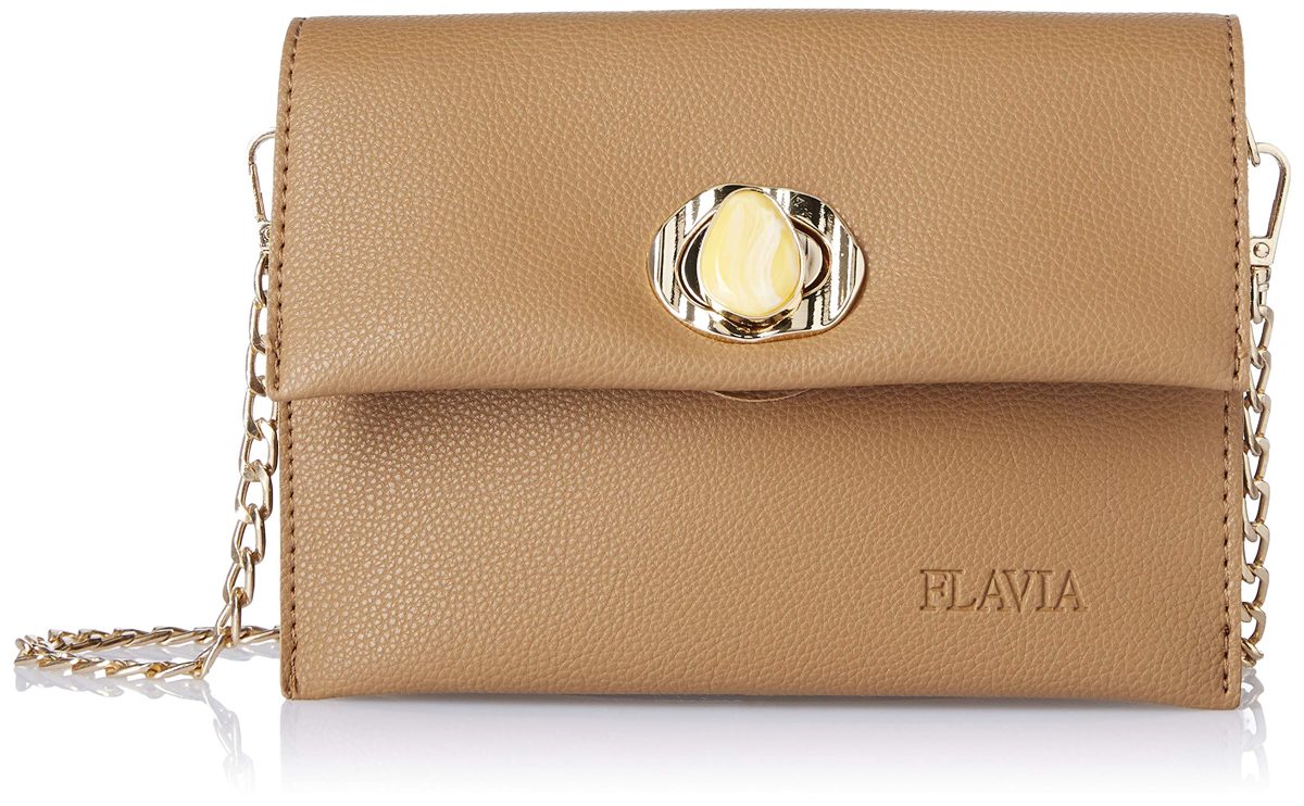 Flavia Women's Handbag (Khaki)
