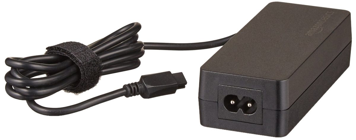 AmazonBasics Universal 65 Watt Laptop Charger AC Power Adapter Cord for Acer, Asus, Dell, HP, Lenovo, Toshiba and more