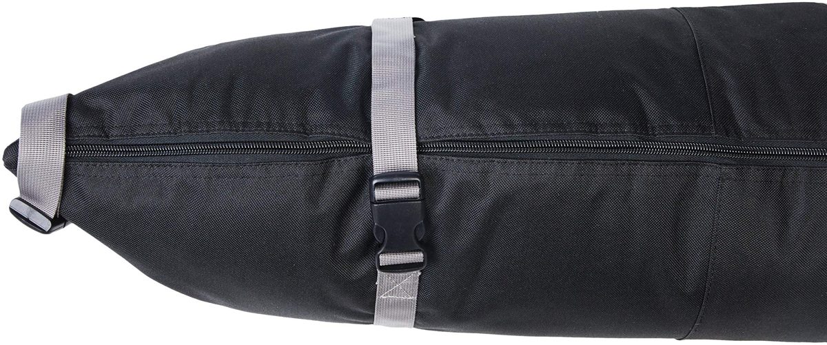 AmazonBasics Small Double Padded Ski Bag - 59 x 7 x 7 Inches, Black (Renewed)