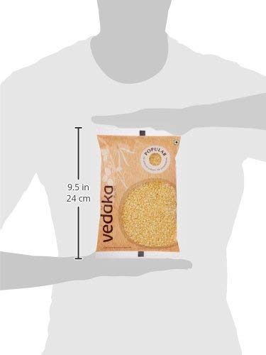 Amazon Brand – Vedaka Combo Pack of 3 (Toor dal, 1kg + Moong dal, 1kg + White urad Split, 1kg)