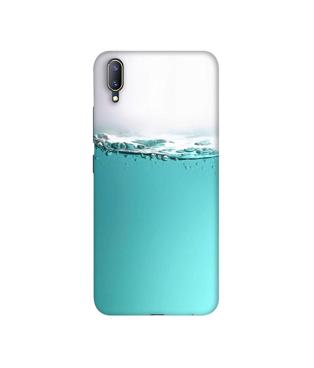 Amazon Brand - Solimo Designer Half Fill 3D Printed Hard Back Case Mobile Cover for Vivo V11 Pro