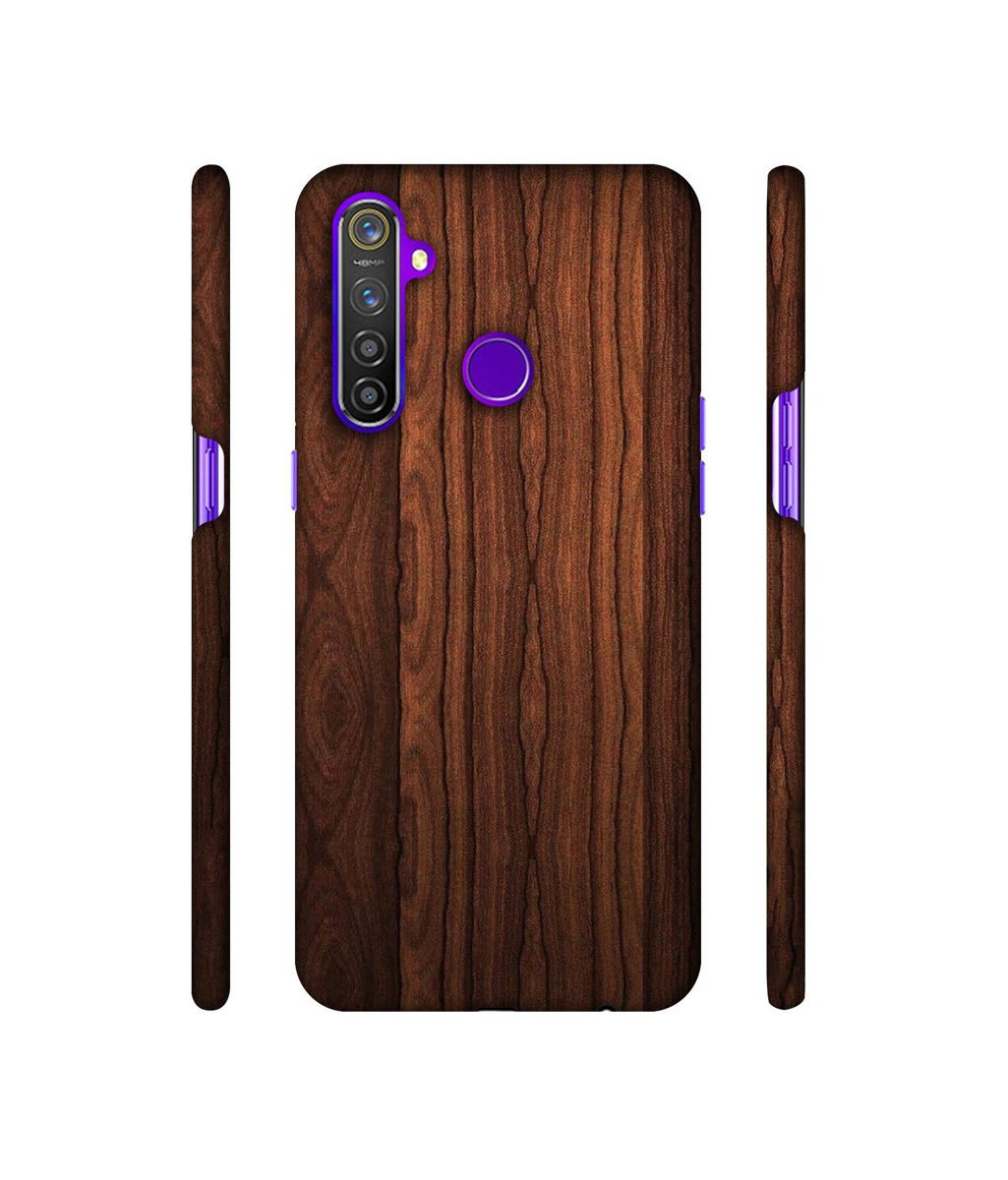 Amazon Brand - Solimo Designer Wooden Texture 3D Printed Hard Back Case Mobile Cover for Realme 5 Pro