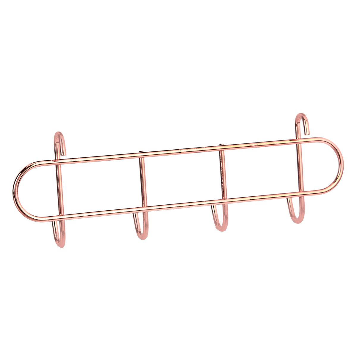 AmazonBasics Hook Rack for Wall Grid Panel, Rose Gold