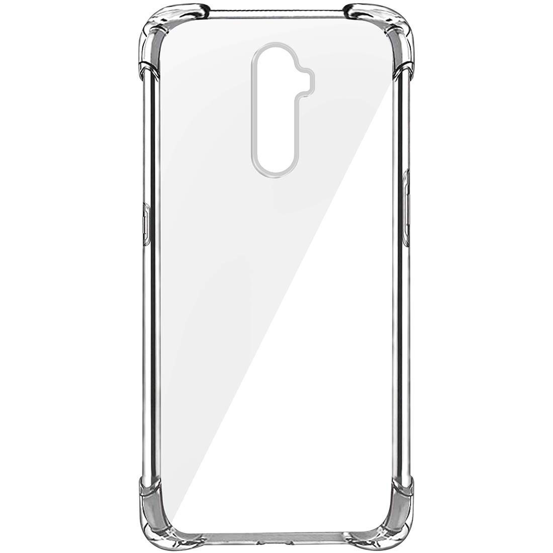 Amazon Brand - Solimo Mobile Cover (Soft & Flexible Back case) for Oppo Reno Ace/Realme X2 Pro, (Transparent)