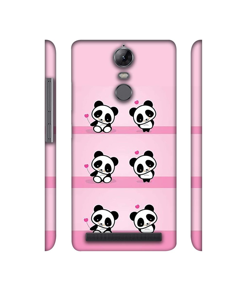 Amazon Brand - Solimo Designer Panda Pattern 3D Printed Hard Back Case Mobile Cover for Lenovo K5 Note