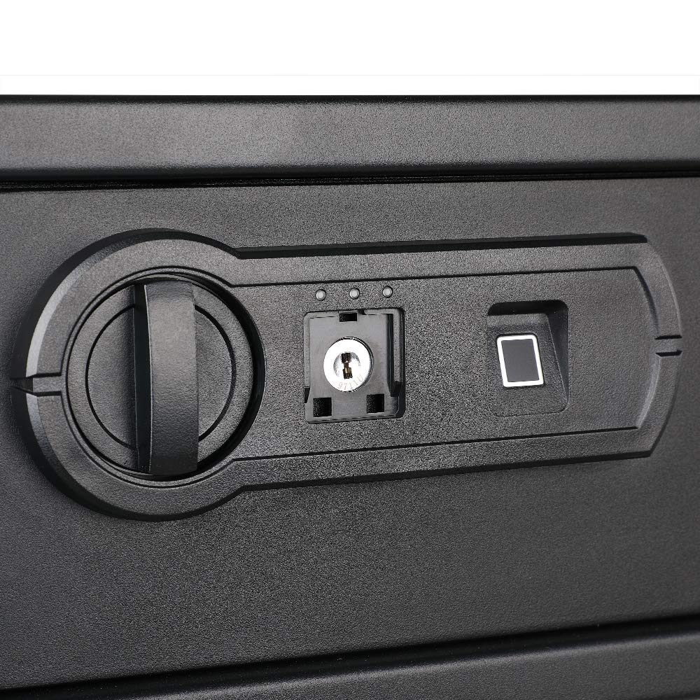 AmazonBasics Biometric Fingerprint Home Safe, 0.5 Cubic Feet