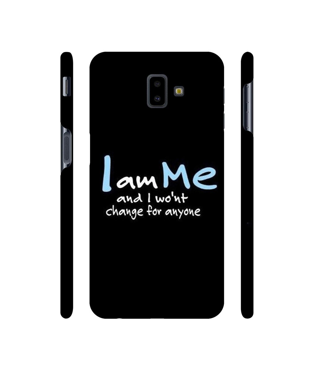 Amazon Brand - Solimo Designer Quotes 3D Printed Hard Back Case Mobile Cover for Samsung Galaxy J6 Plus