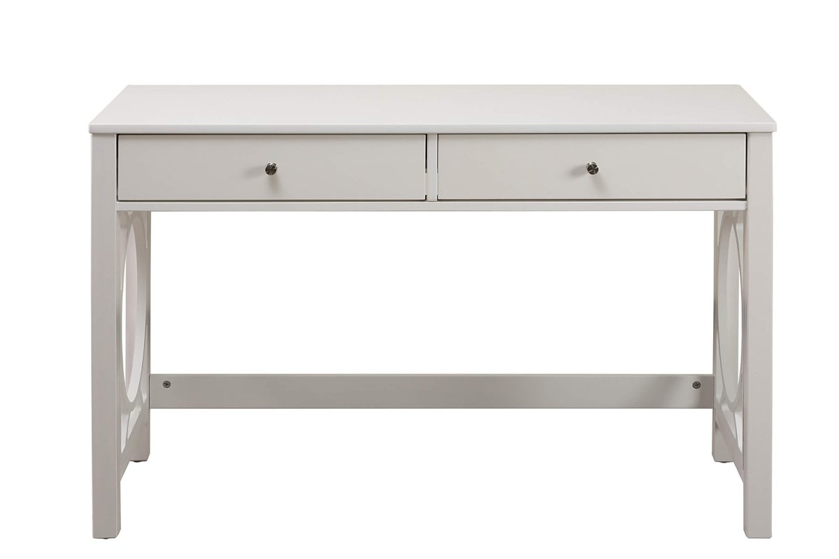 Amazon Brand – Ravenna Home Springdale Modern Desk, 47"W, White