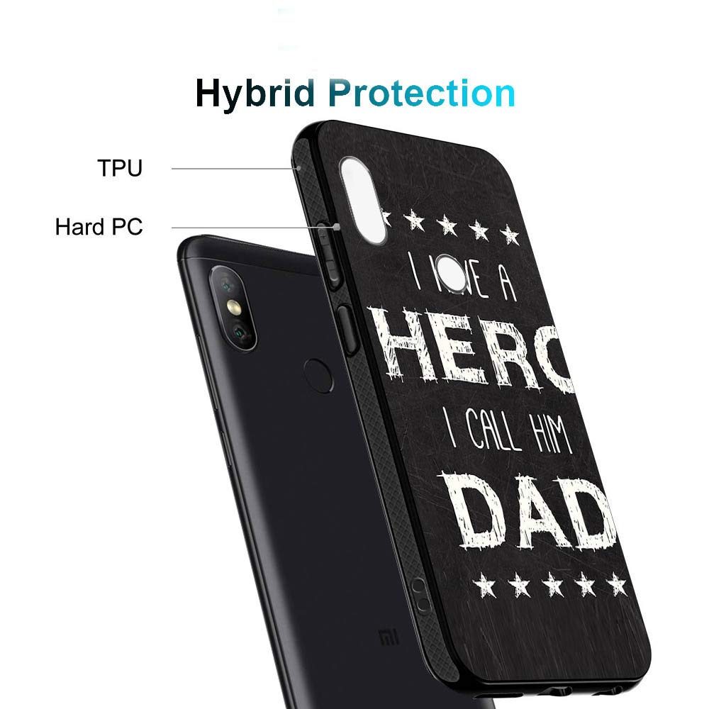 Amazon Brand - Solimo Designer Real Hero DAD Printed Hard Back Case Mobile Cover for Redmi Note 5 Pro (D1169)