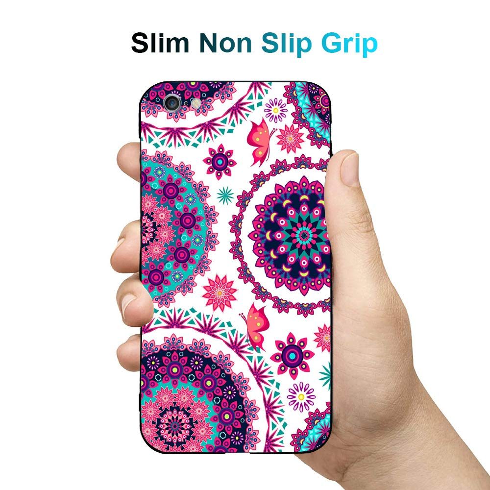 Amazon Brand - Solimo Designer Mandala Printed Hard Back Case Mobile Cover for Apple iPhone 6S / 6 (D1196)